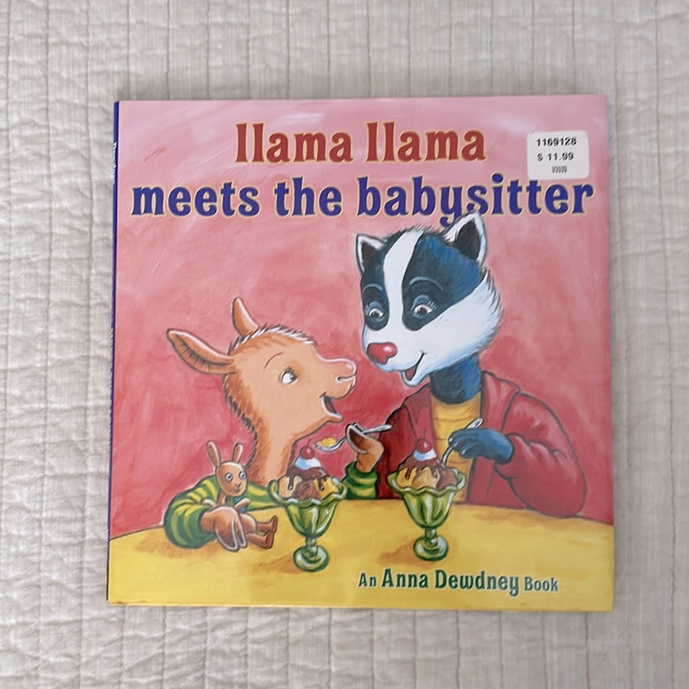 New llama Llama Meets the Babysitter Book
